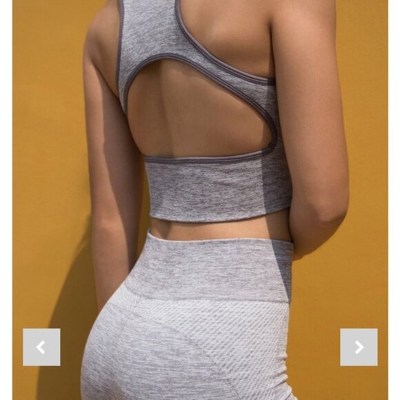 XXIV Active Dash Seamless Leggings - Silver Gray, Size S - Picture 6 of 16